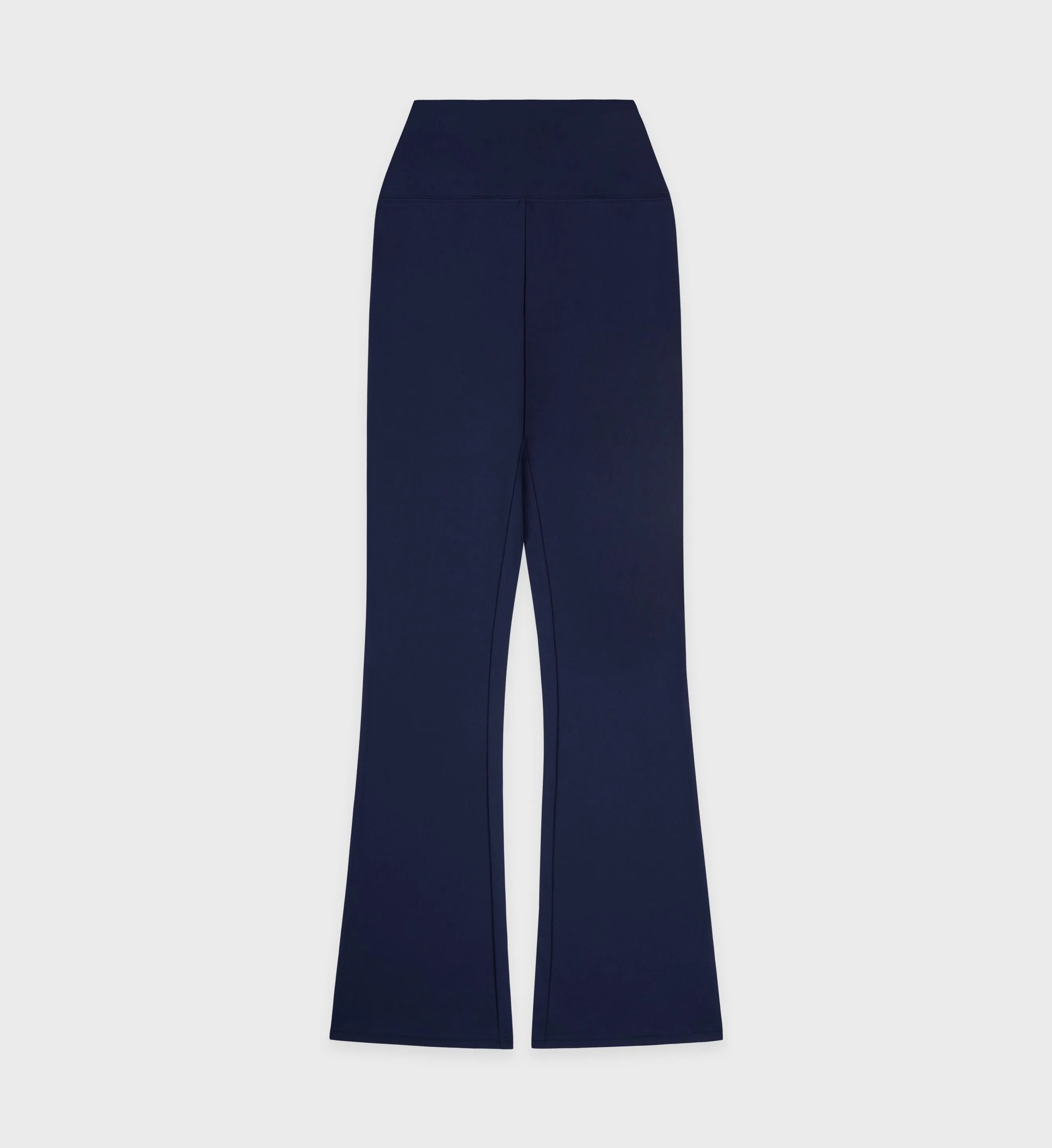 Serif Logo Flared Legging - Navy/White sold by Sporty and Rich product image thumbnail 5