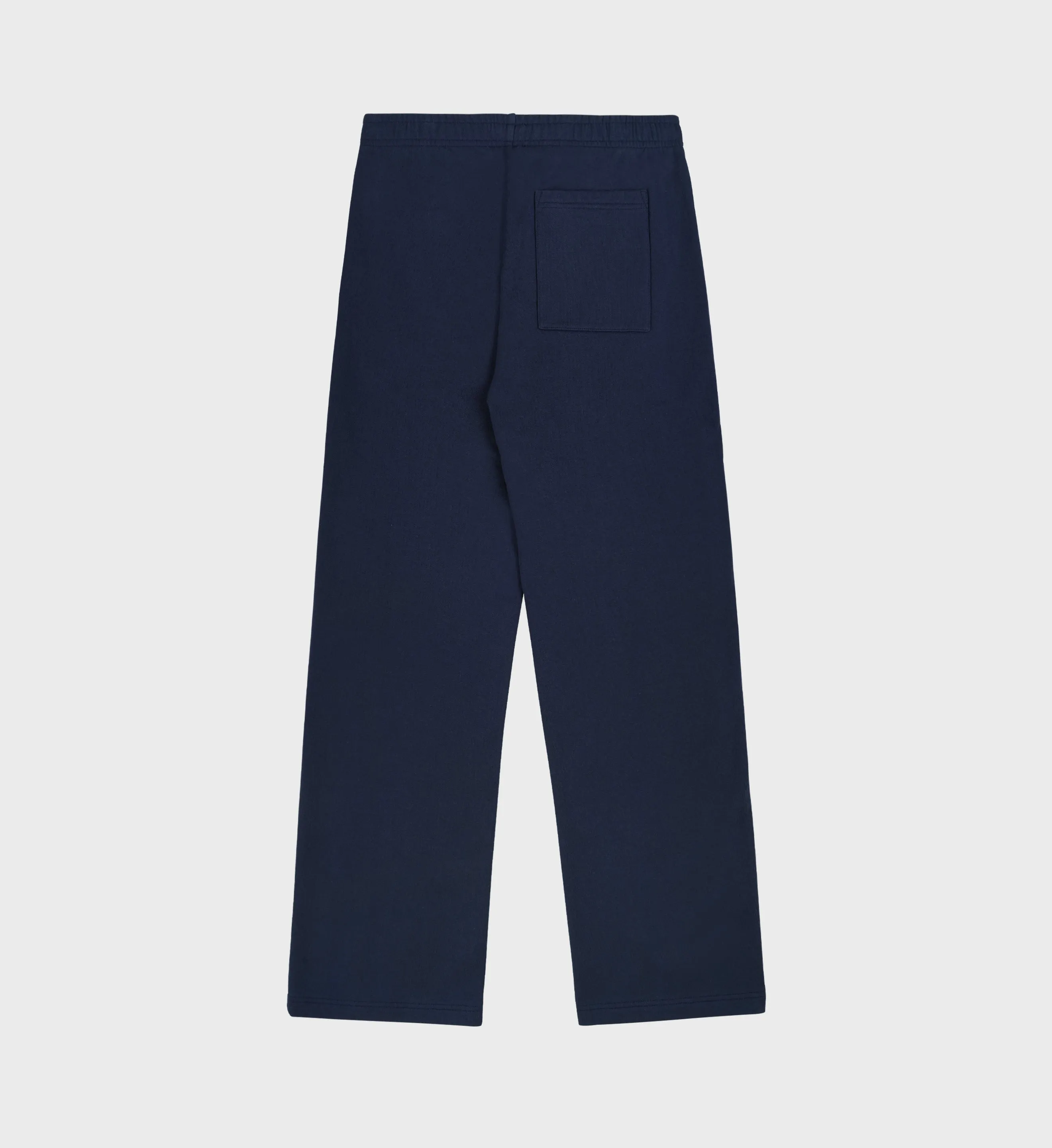 Serif Logo Straight Leg Sweatpant - Navy/White sold by Sporty and Rich product image thumbnail 2
