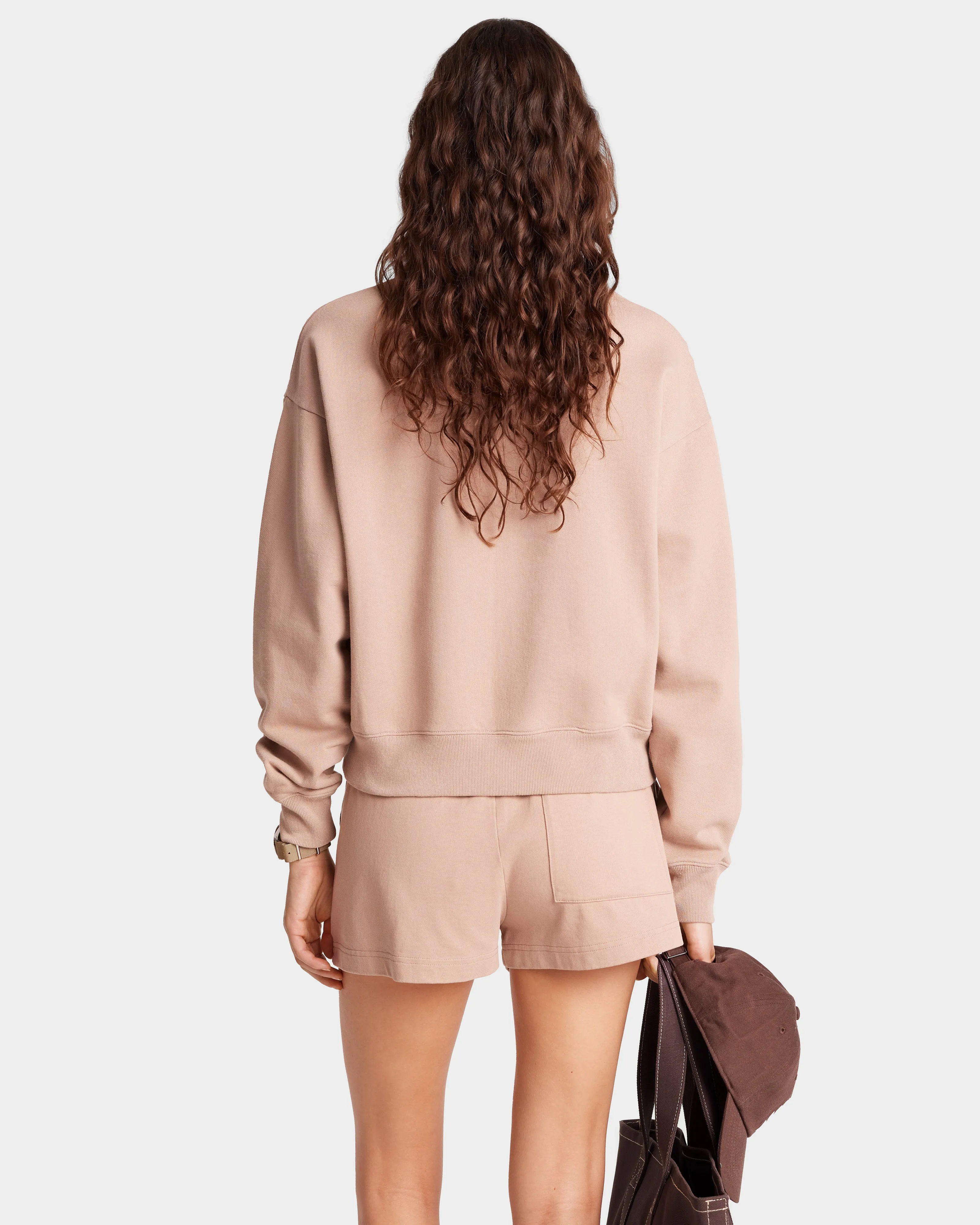 Crown Polo - Mink/Faded Black sold by Sporty and Rich product image thumbnail 4