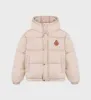 Crown Puffer Jacket - Cream sold by Sporty and Rich