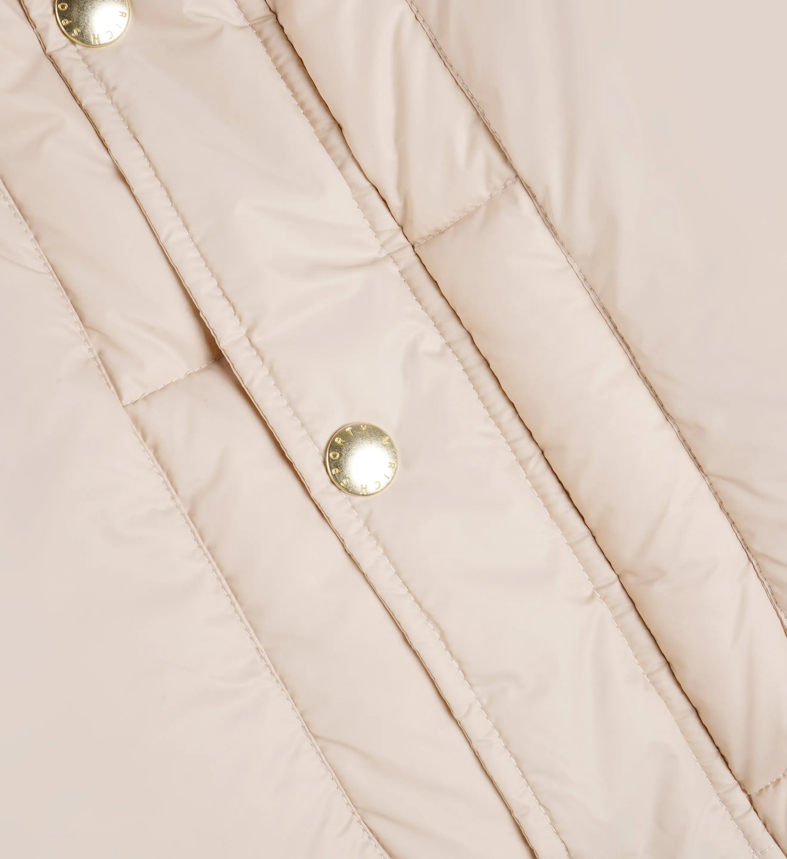 Crown Puffer Jacket - Cream sold by Sporty and Rich product image thumbnail 4