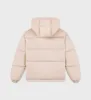 Crown Puffer Jacket - Cream sold by Sporty and Rich