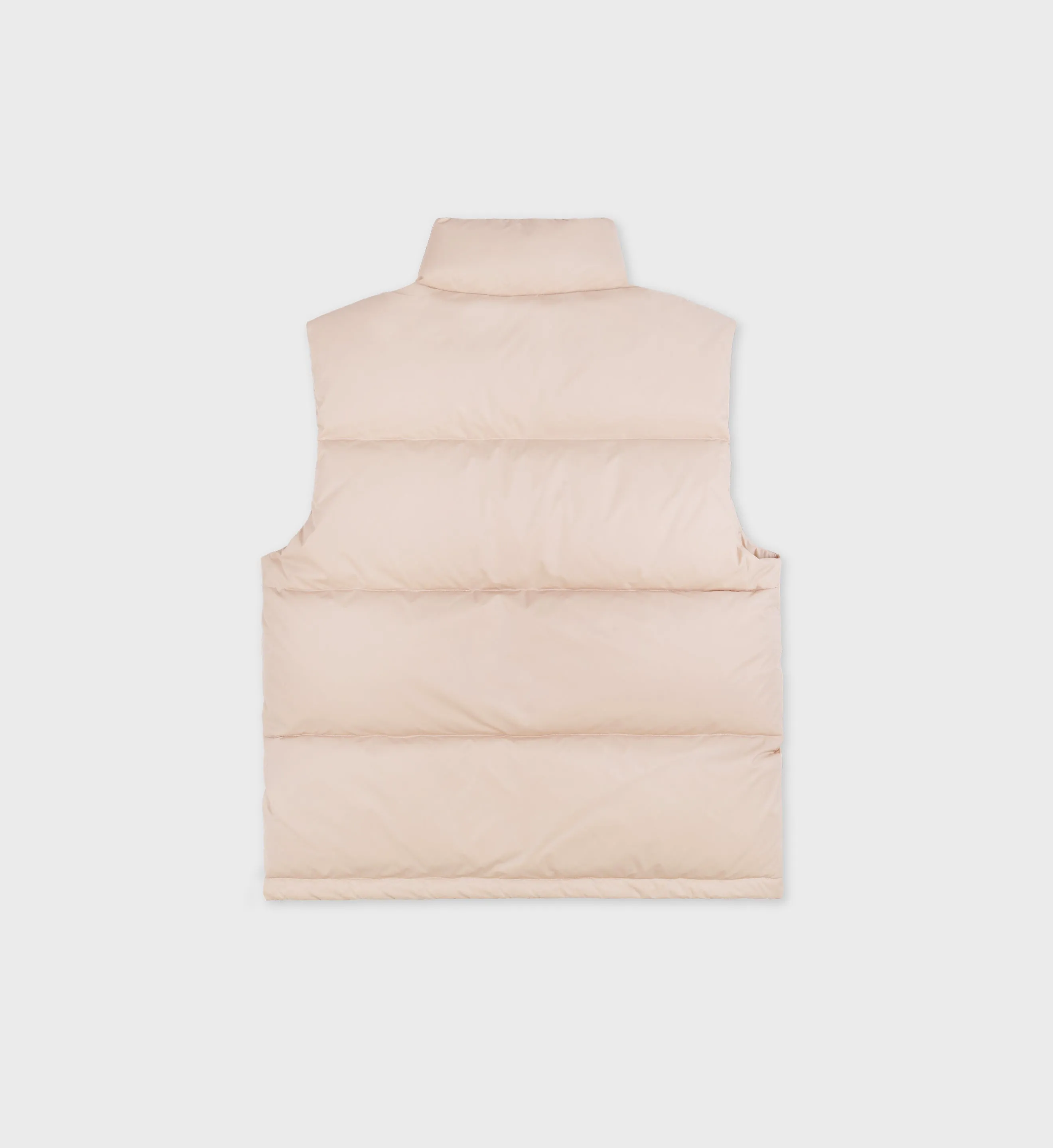 Crown Puffer Vest - Cream sold by Sporty and Rich product image thumbnail 5