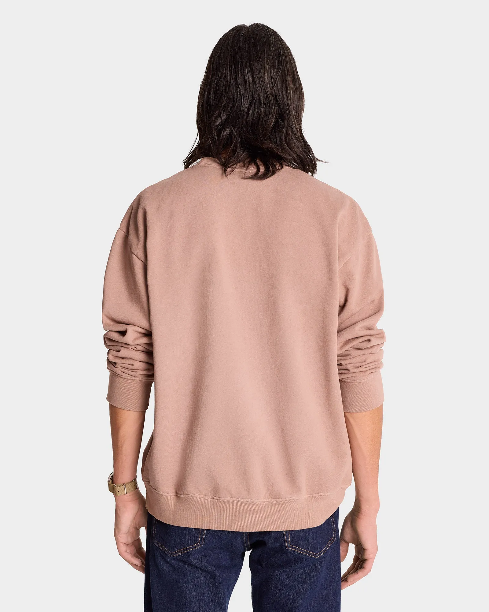 NY Health Club Crewneck - Mink/Faded Black sold by Sporty and Rich product image thumbnail 4