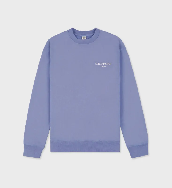 Wimbledon Crewneck - Colony/Cream sold by Sporty and Rich