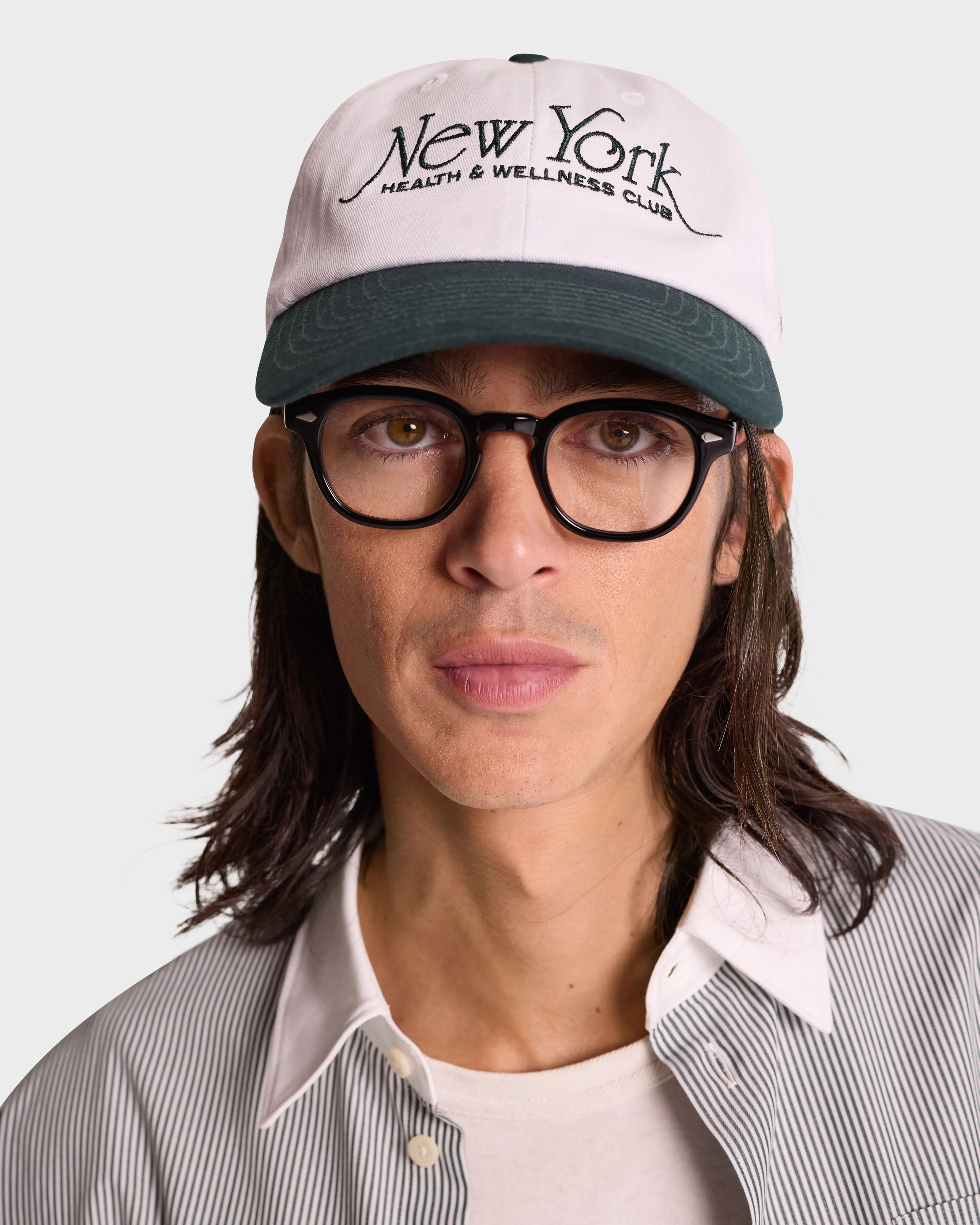 NY 94 Hat - White/Forest sold by Sporty and Rich product image thumbnail 3