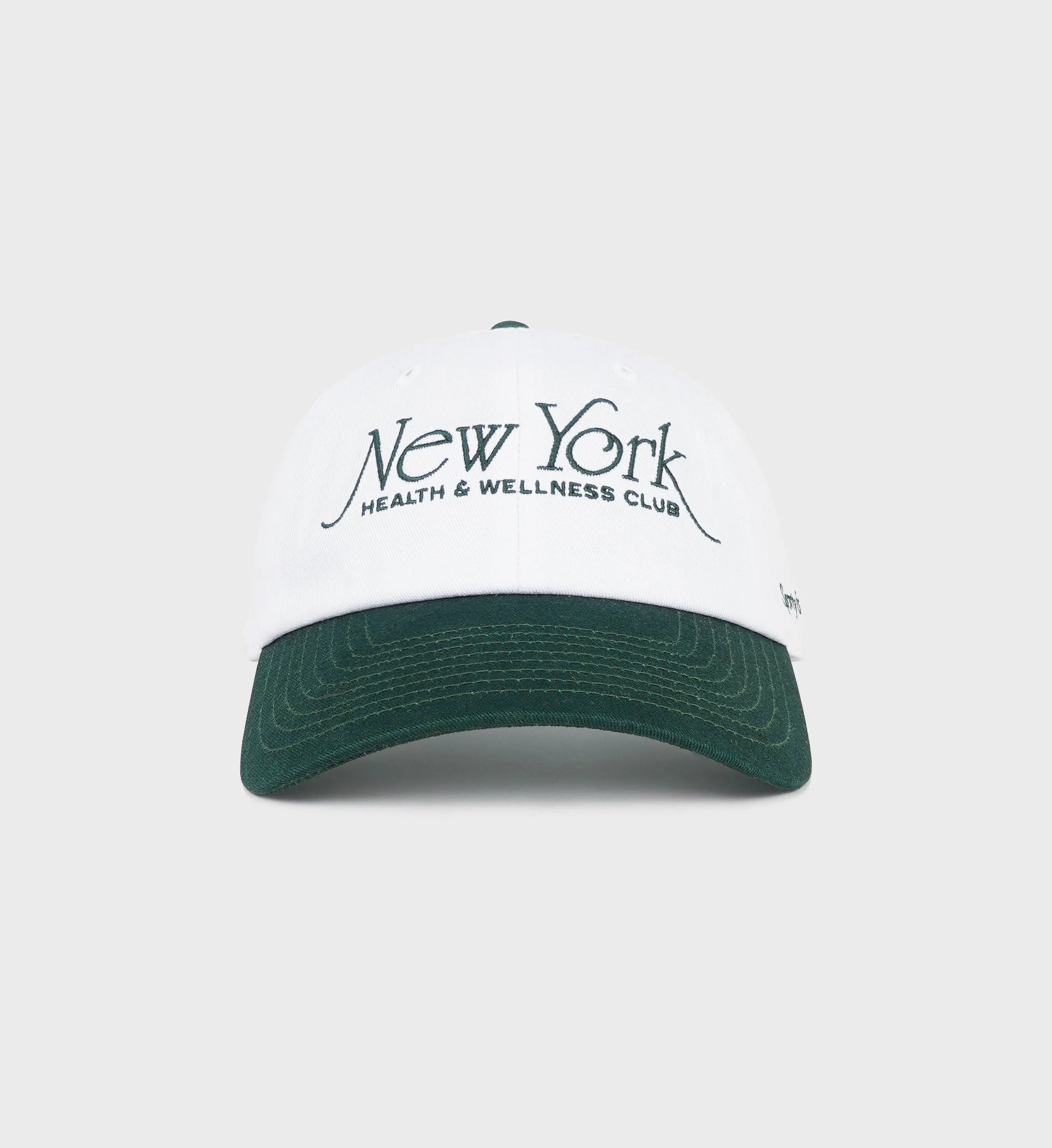NY 94 Hat - White/Forest sold by Sporty and Rich