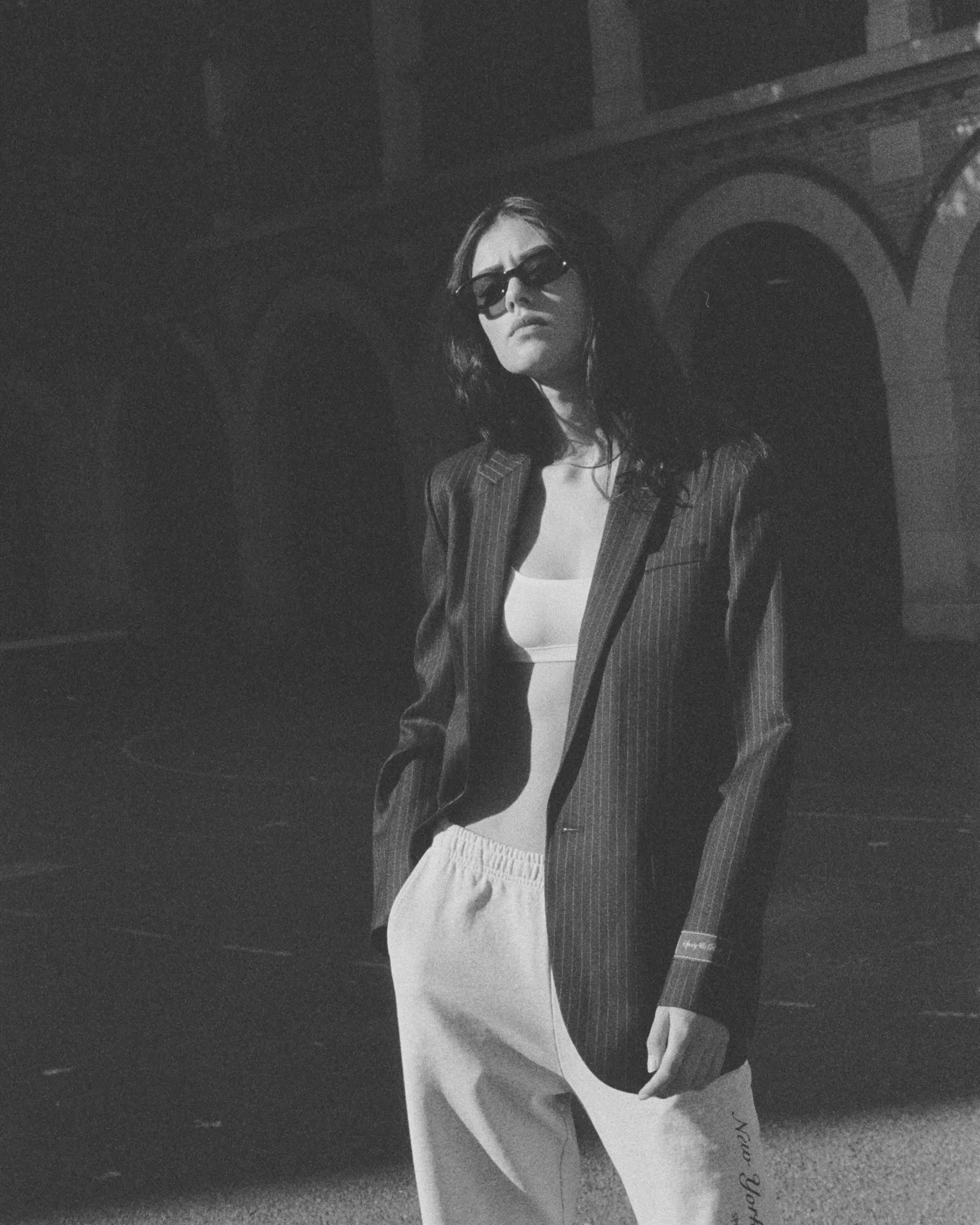 Tailored Blazer - Navy sold by Sporty and Rich product image thumbnail 3