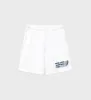 USA Wellness Club Gym Short - White/Navy sold by Sporty and Rich