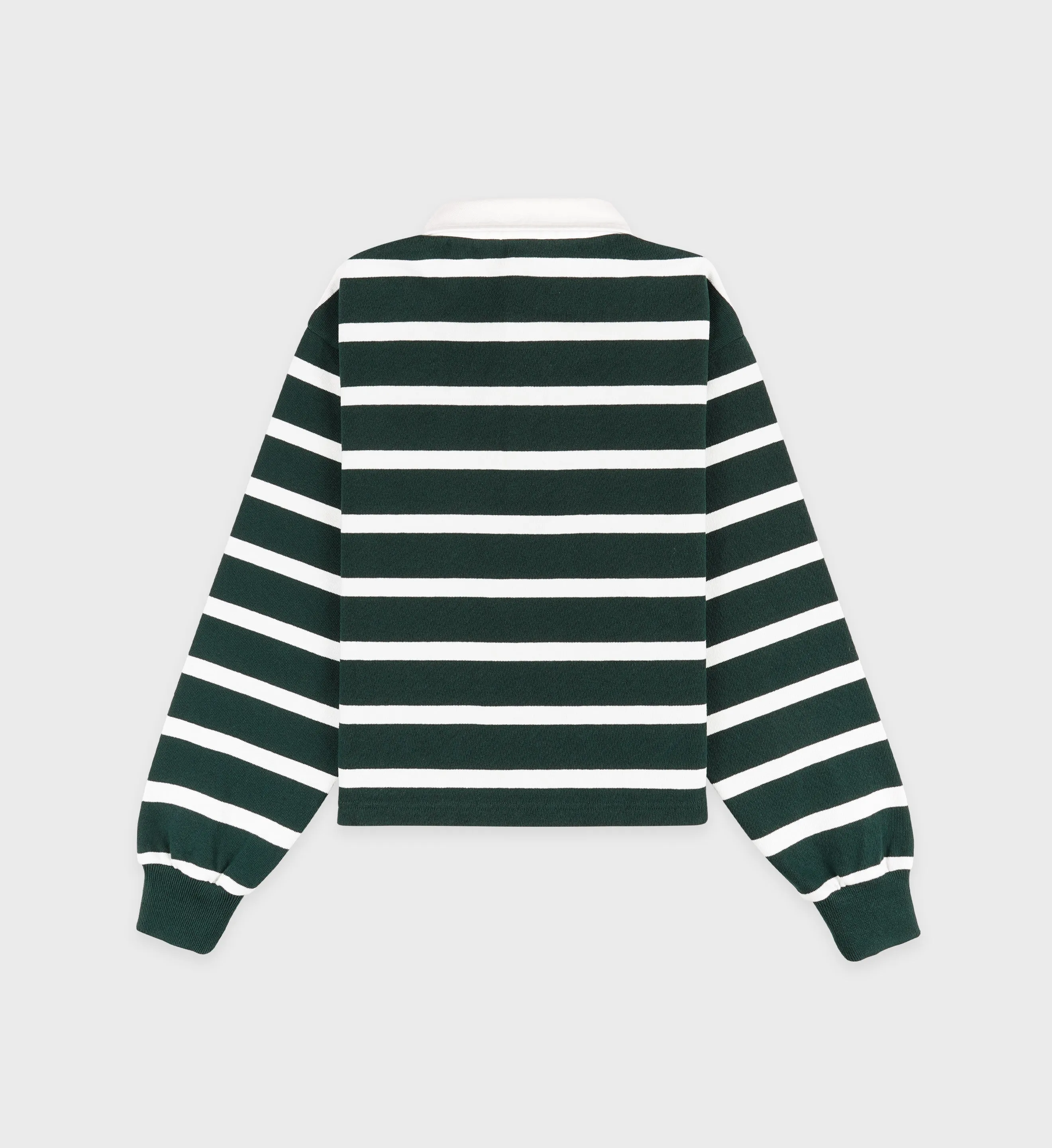 NY Crest Rugby Polo - Forest/White sold by Sporty and Rich product image thumbnail 5