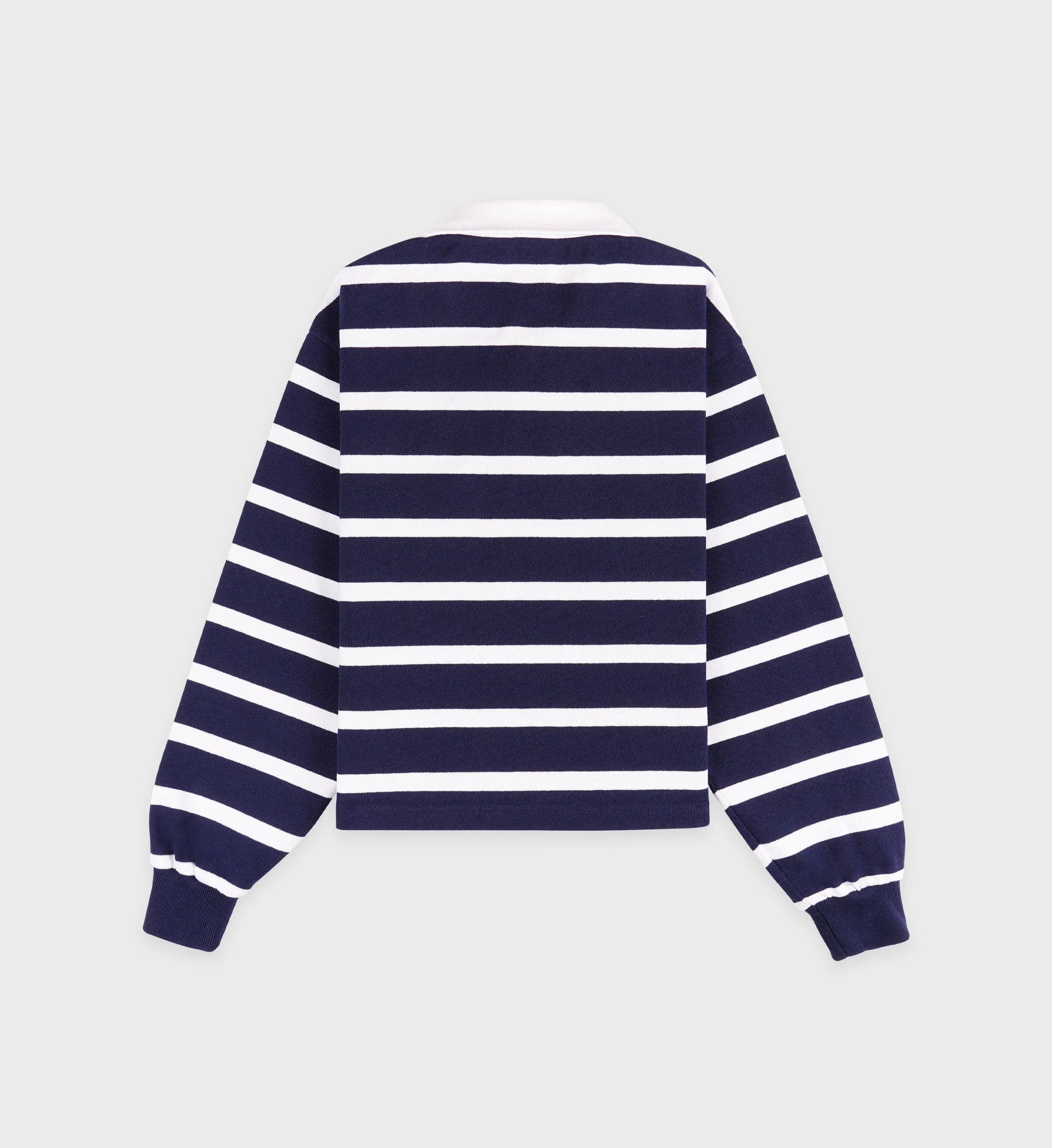 NY Crest Rugby Polo - Navy/White sold by Sporty and Rich product image thumbnail 5