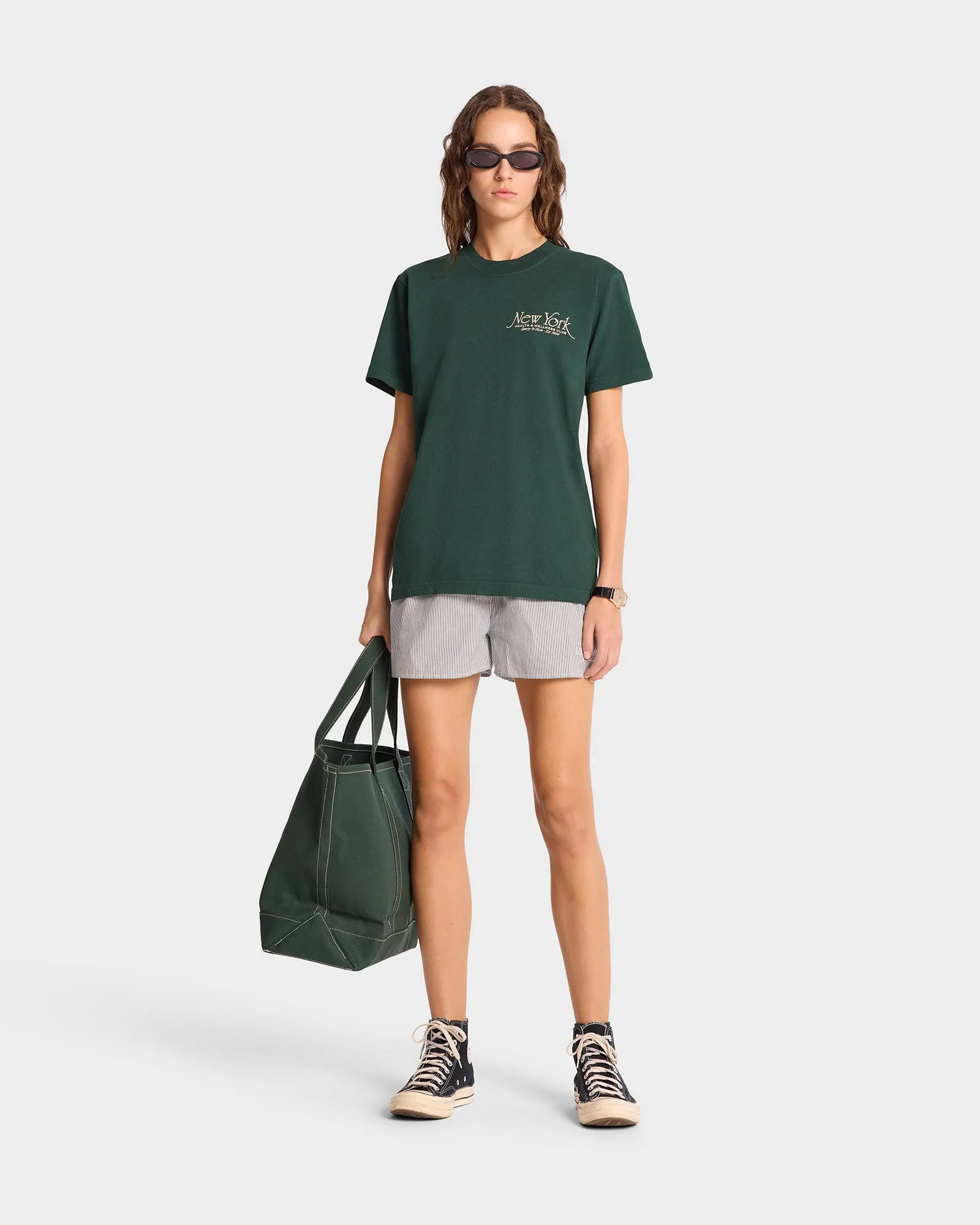 NY 94 T-Shirt - Forest/Cream sold by Sporty and Rich product image thumbnail 4