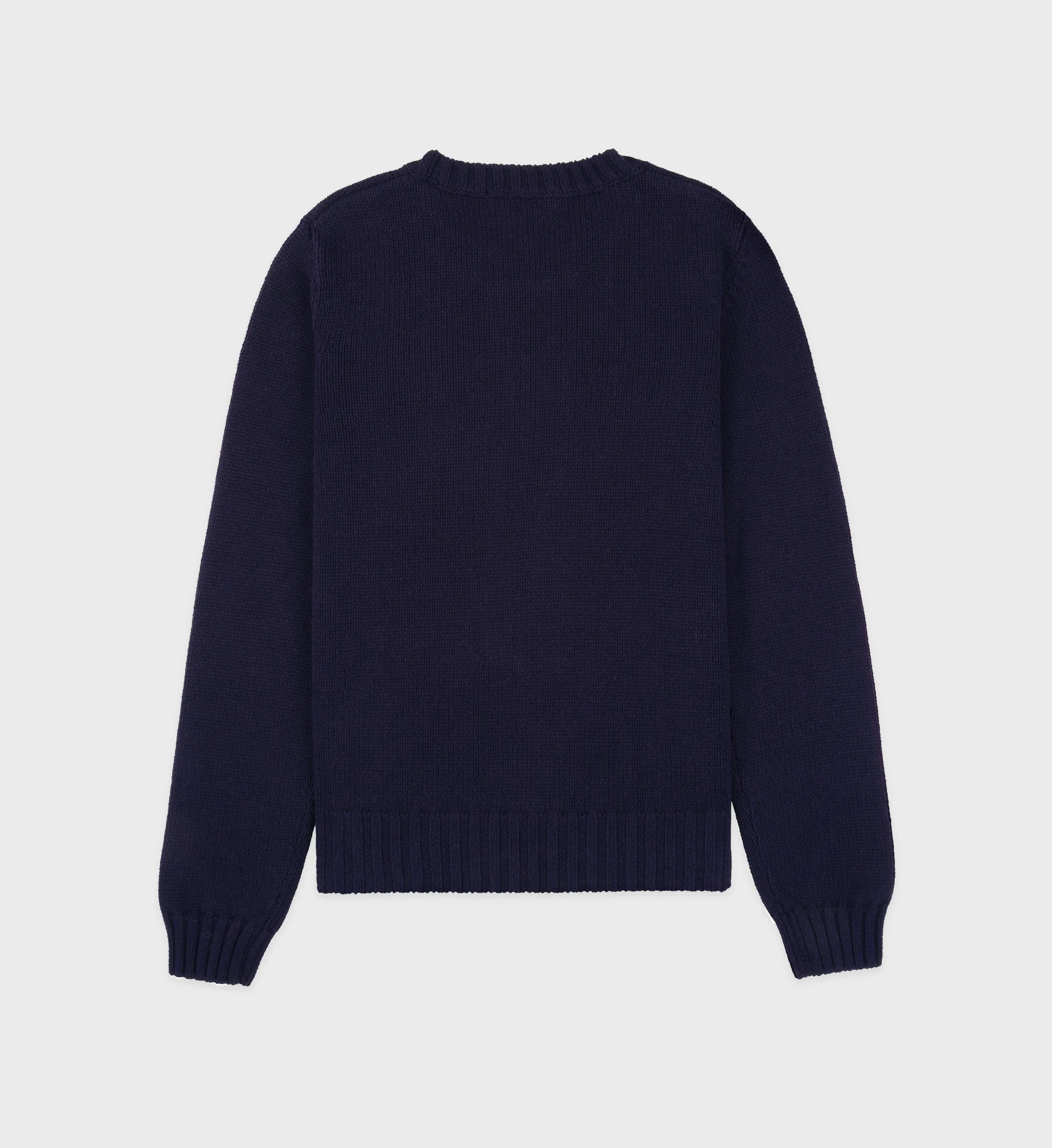 NY Health Crest Knitted Sweater - Navy/White/Gold sold by Sporty and Rich product image thumbnail 5