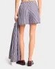 Vendome Poplin Short - Navy Stripe/White sold by Sporty and Rich