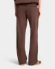 Oval Health straight leg sweatpant - Chocolate/Cream sold by Sporty and Rich