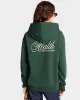 Health Script Hoodie - Forest/Cream sold by Sporty and Rich