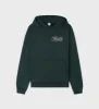 Health Script Hoodie - Forest/Cream sold by Sporty and Rich