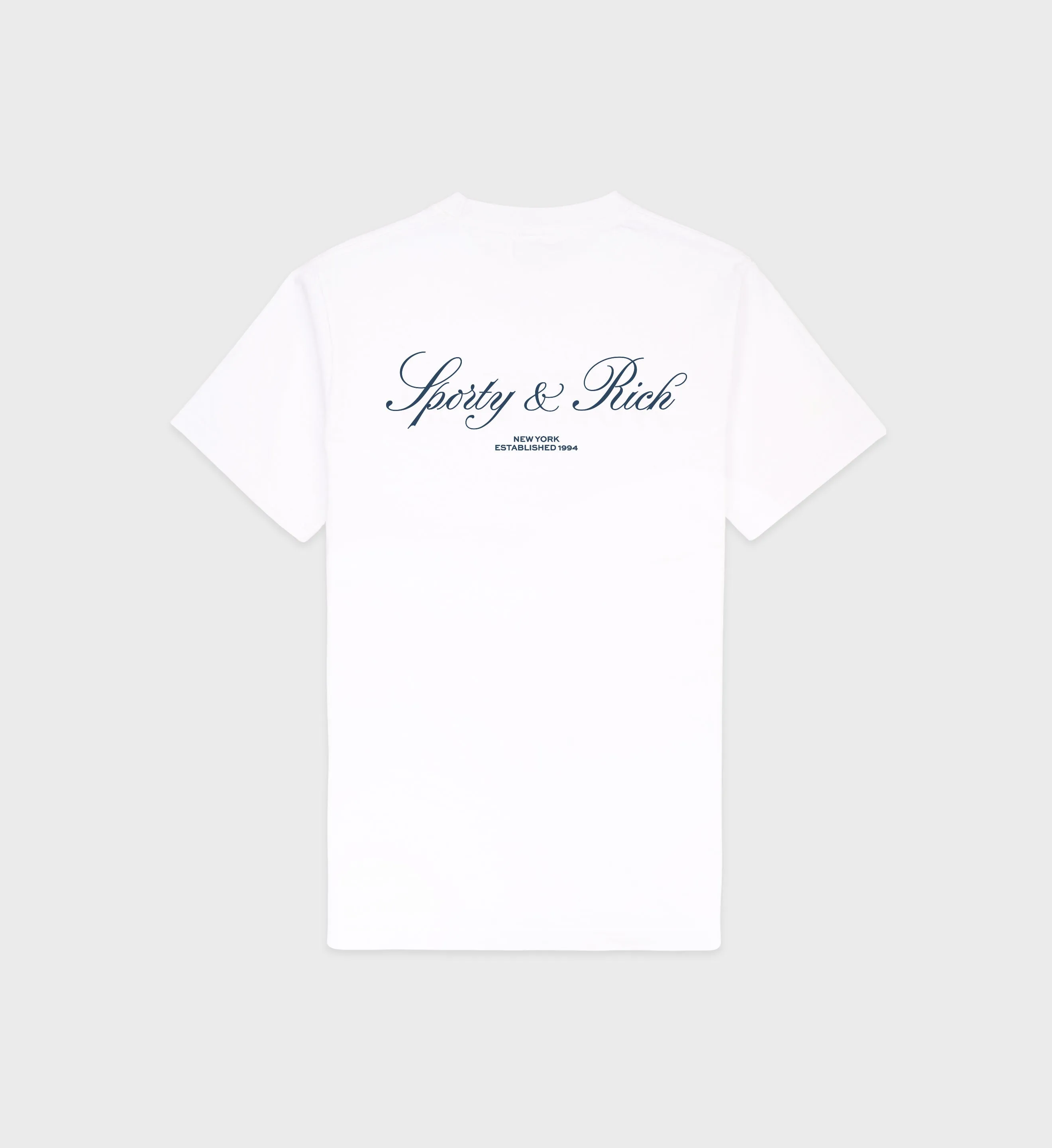 Vendome Resort T-shirt - White/Navy sold by Sporty and Rich product image thumbnail 5