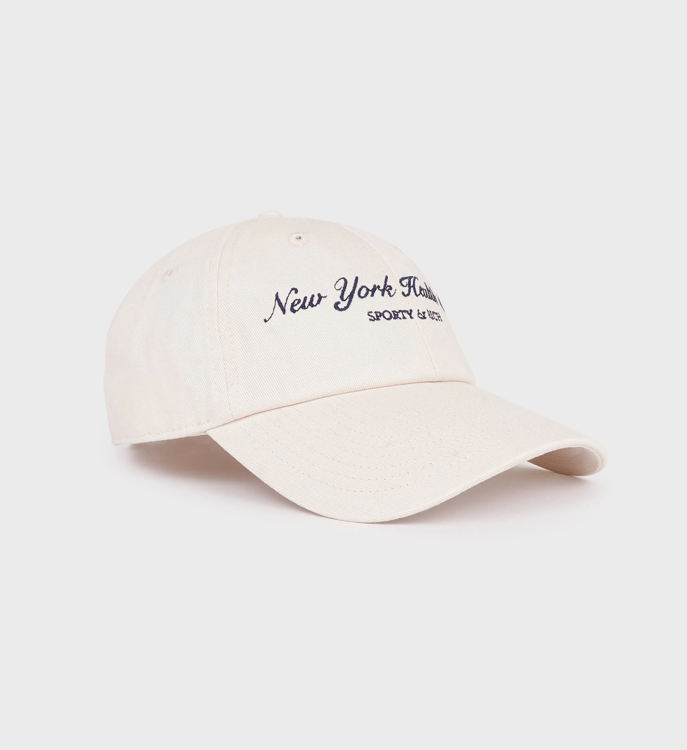 NY Health Club Hat - Cream/Navy sold by Sporty and Rich product image thumbnail 5