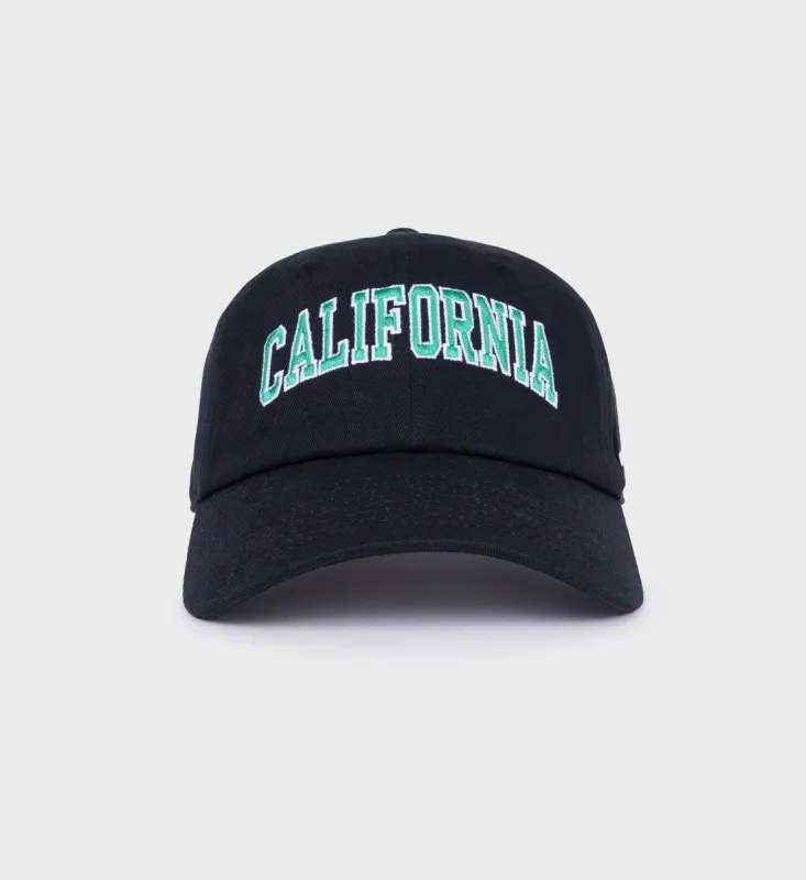 California Hat - Faded Black/Spring Green sold by Sporty and Rich