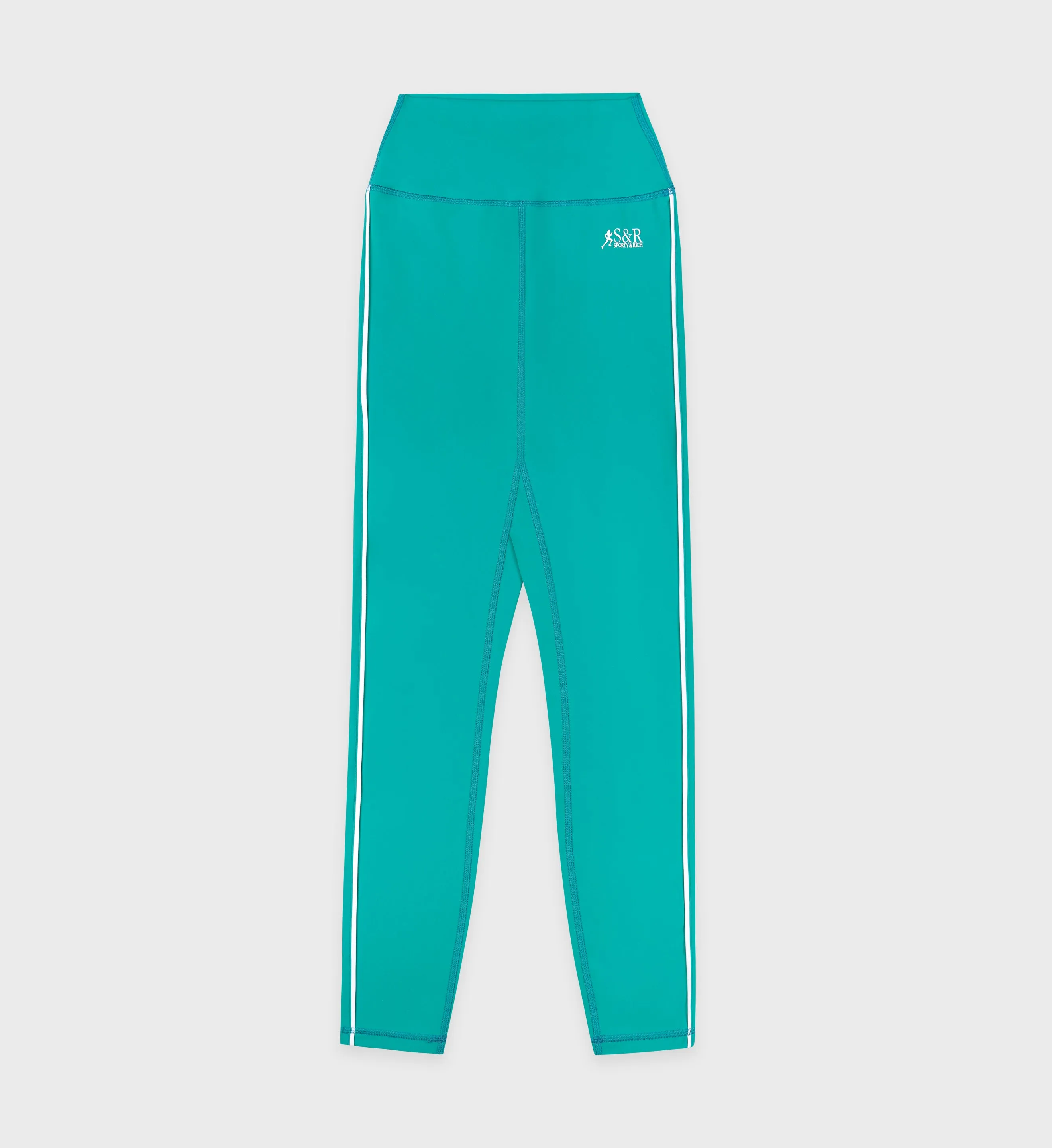 SR Runner Legging - Spring Green/White sold by Sporty and Rich