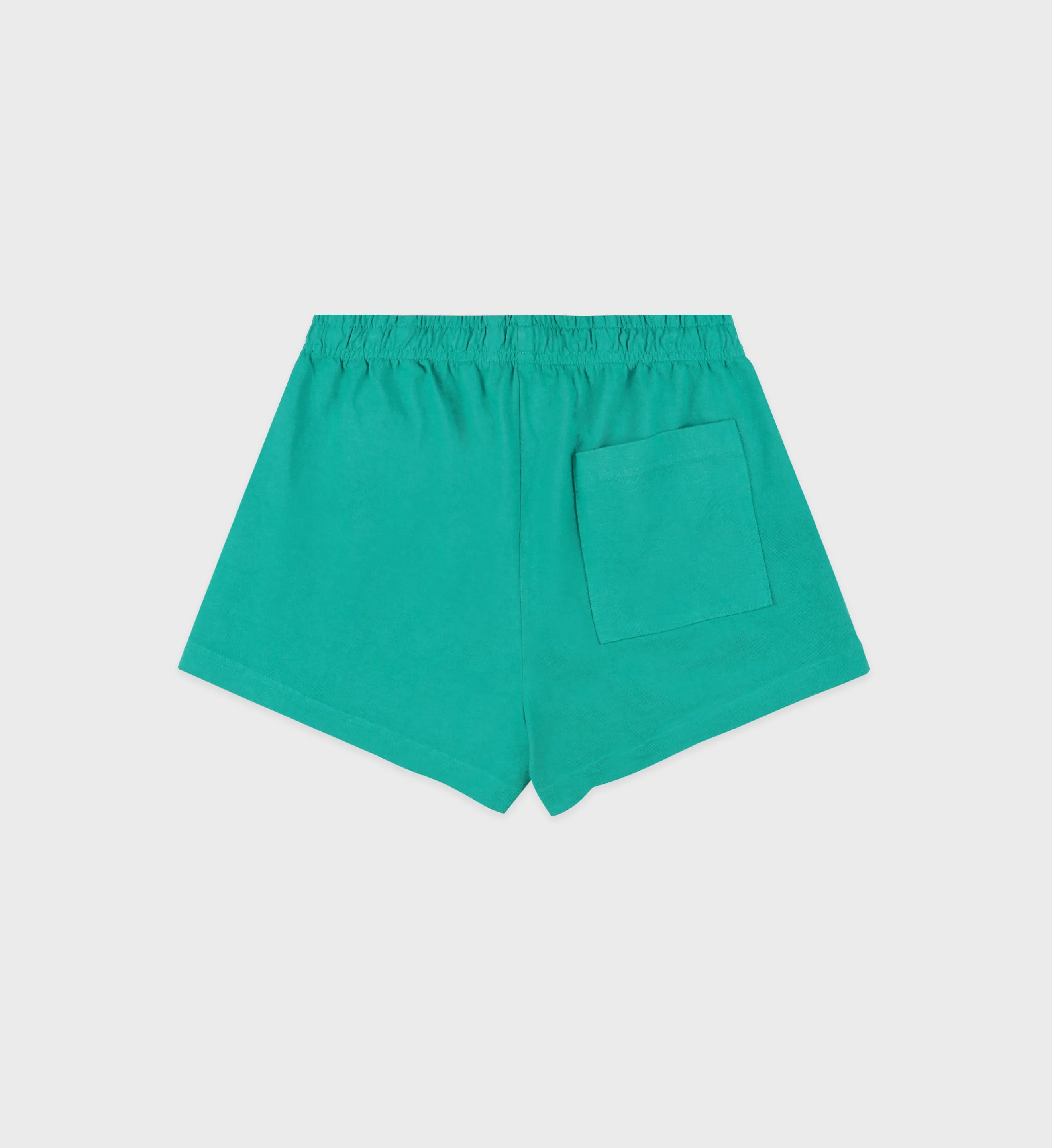 Wellness Studio Disco Shorts - Spring Green/White sold by Sporty and Rich product image thumbnail 2