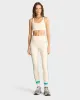 SR Runner Active Bra - Cream/Spring Green sold by Sporty and Rich