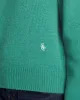 SRC Wool Crewneck - Spring Green/White sold by Sporty and Rich