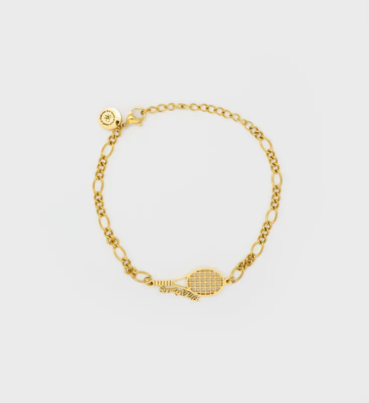 Tennis Bracelet - Gold Plated sold by Sporty and Rich