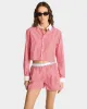 SRC Cropped Shirt - White/Red Stripe sold by Sporty and Rich