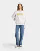 California Crewneck - Heather Gray/Gold sold by Sporty and Rich