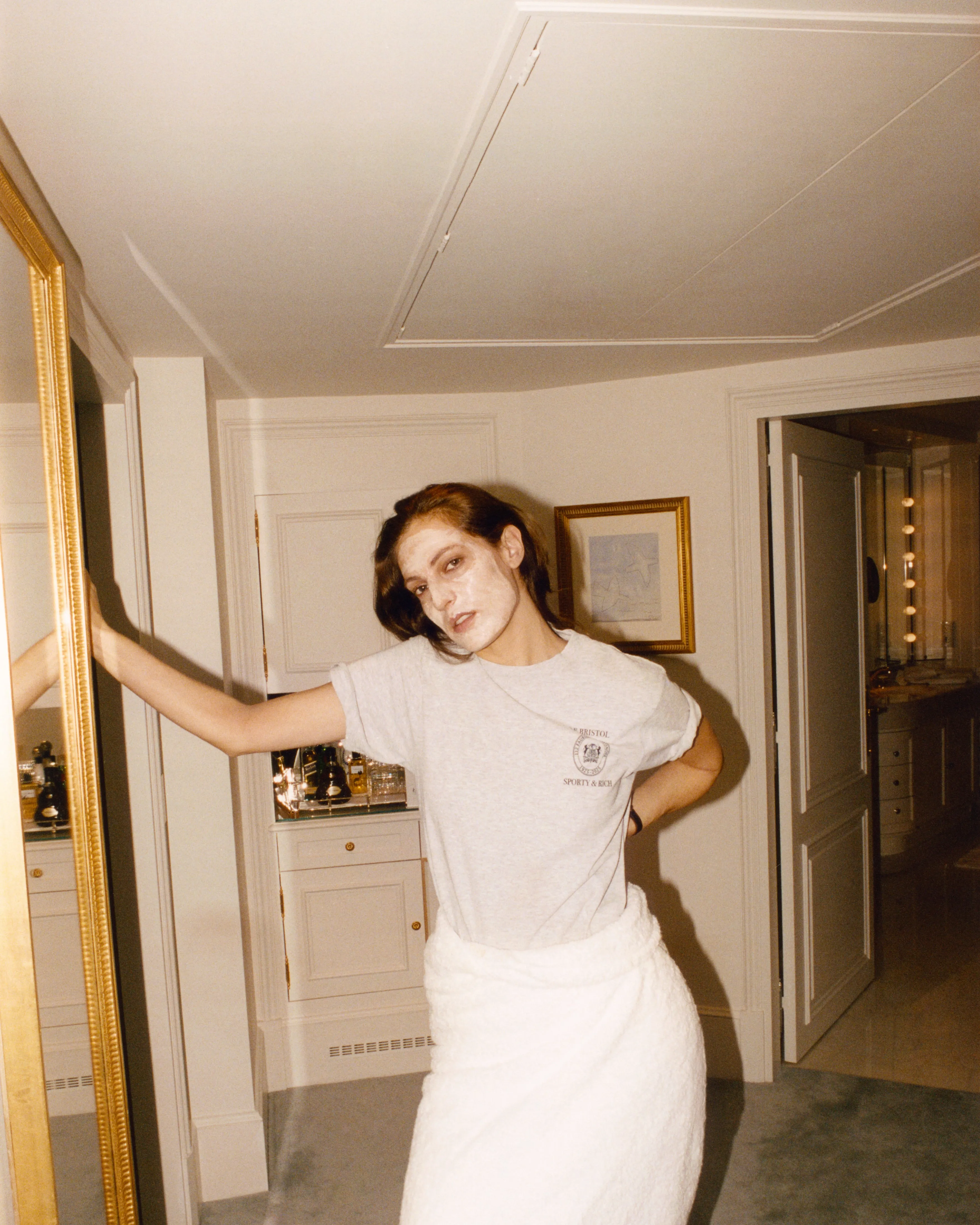 Crest Seal 100th T-Shirt - Heather Gray/Navy sold by Sporty and Rich product image thumbnail 2