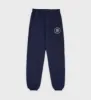 Bristol Crest 100th Sweatpant - Navy/Cream sold by Sporty and Rich
