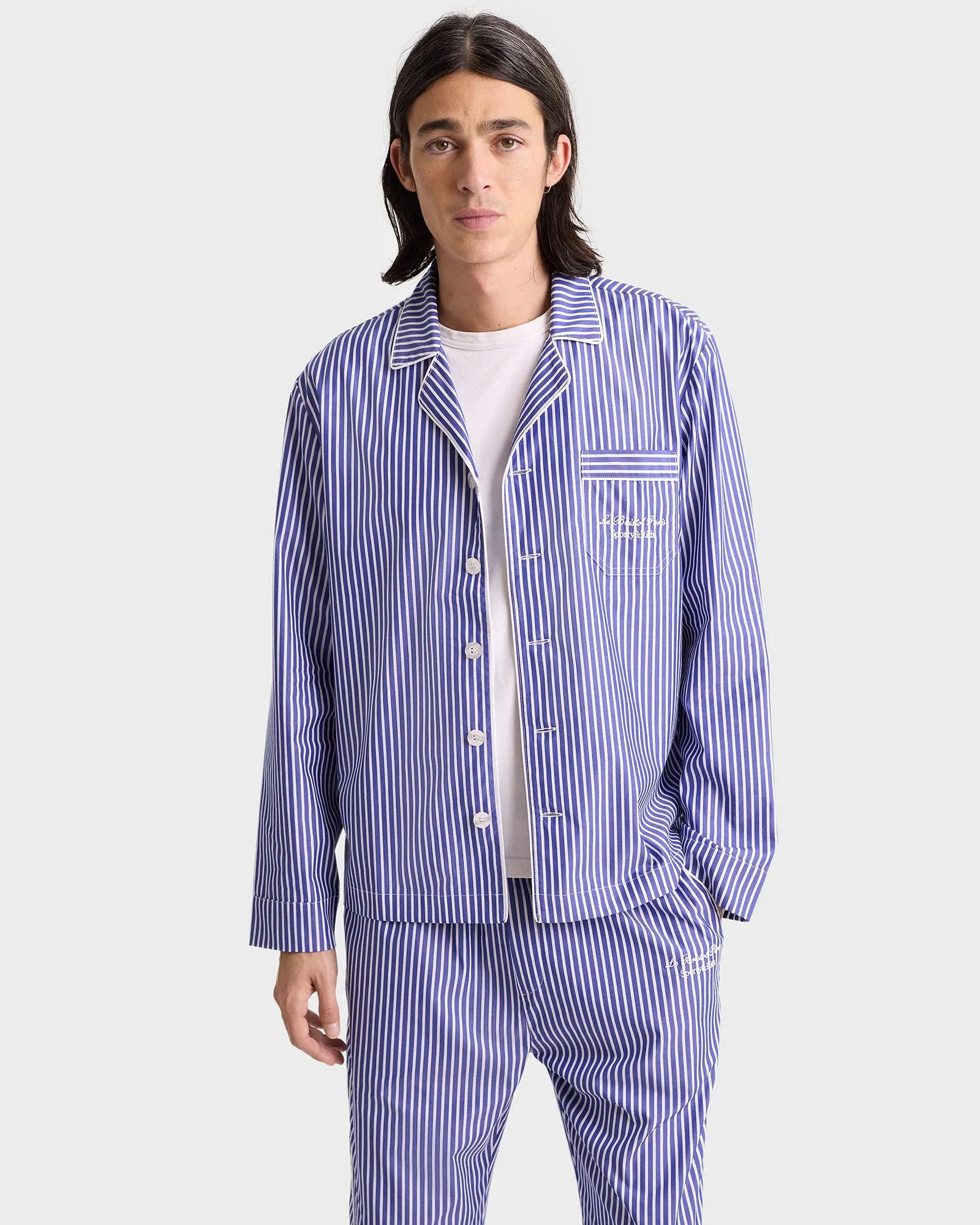 Faubourg Pyjama Bottom - Navy/White sold by Sporty and Rich product image thumbnail 5