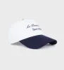 Faubourg Hat - White/Navy sold by Sporty and Rich
