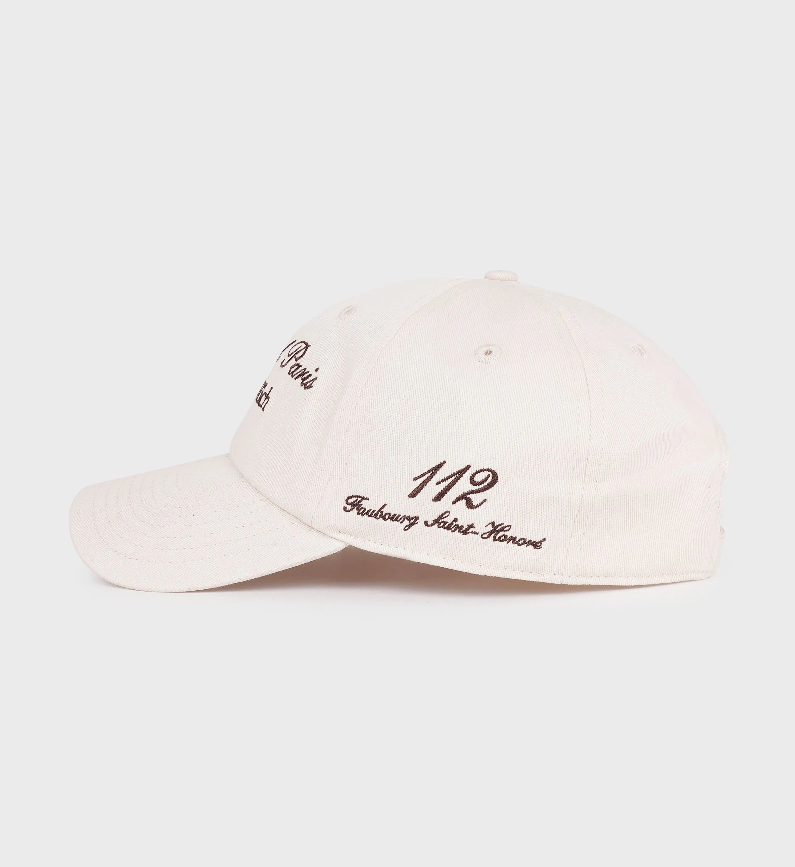 Faubourg Hat - Cream/Chocolate sold by Sporty and Rich product image thumbnail 4