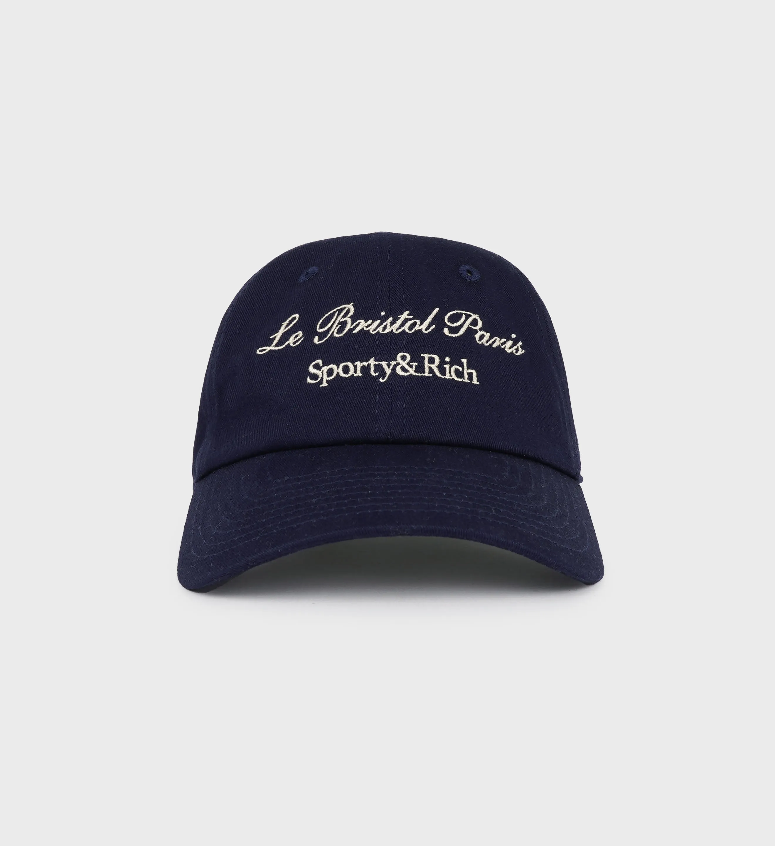 Faubourg Hat - Navy/Cream sold by Sporty and Rich