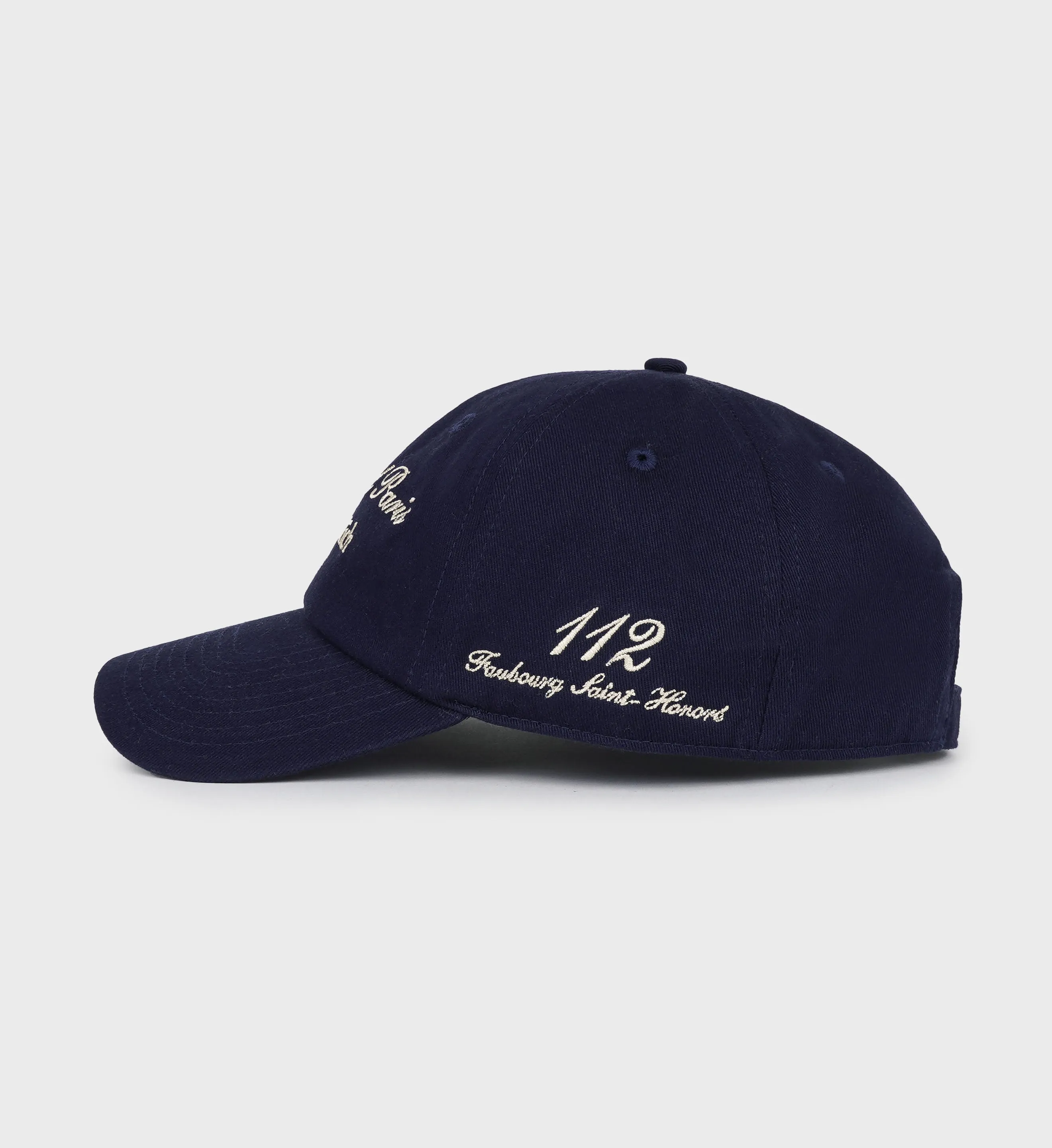 Faubourg Hat - Navy/Cream sold by Sporty and Rich product image thumbnail 4