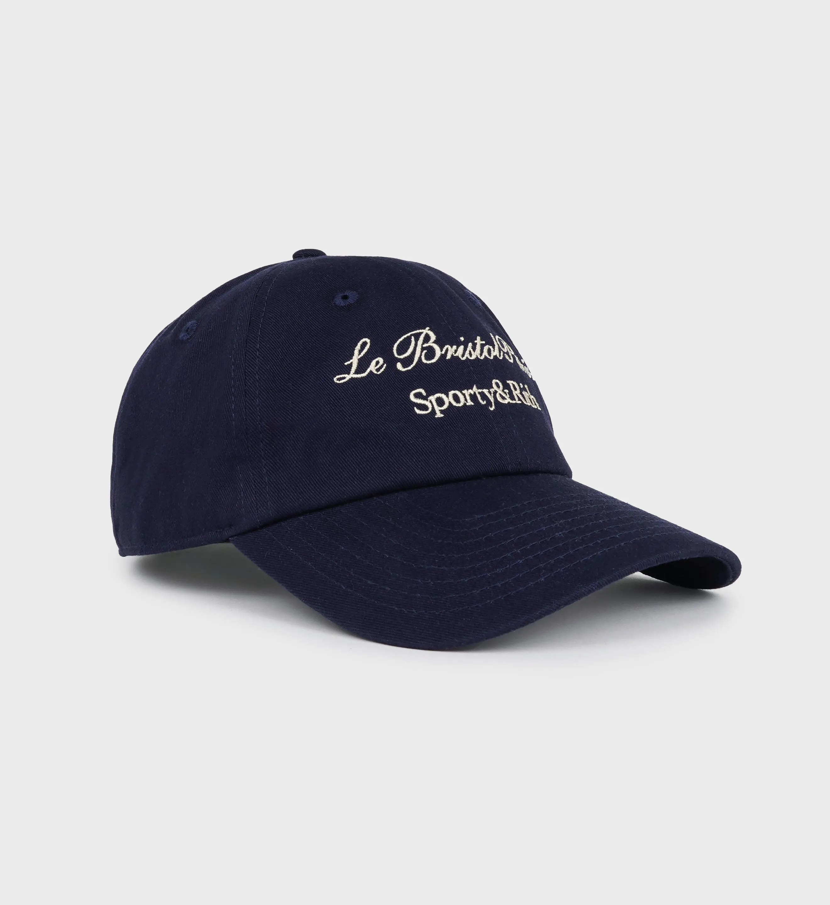 Faubourg Hat - Navy/Cream sold by Sporty and Rich product image thumbnail 3