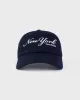 New York Hat - Navy/White sold by Sporty and Rich