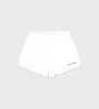 Serif Logo Disco Short - White/Forest sold by Sporty and Rich
