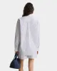 SRC Oversized Shirt - Blue Striped sold by Sporty and Rich