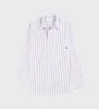 SRC Oversized Shirt - Blue Striped sold by Sporty and Rich