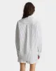 SRC Oversized Shirt - Forest Striped sold by Sporty and Rich