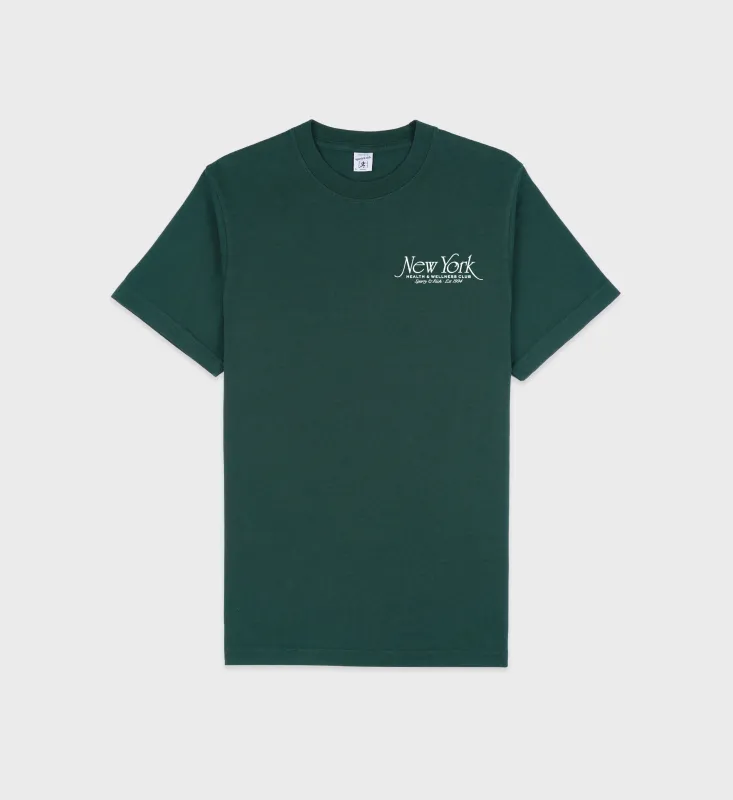 NY 94 T-Shirt - Forest/White sold by Sporty and Rich