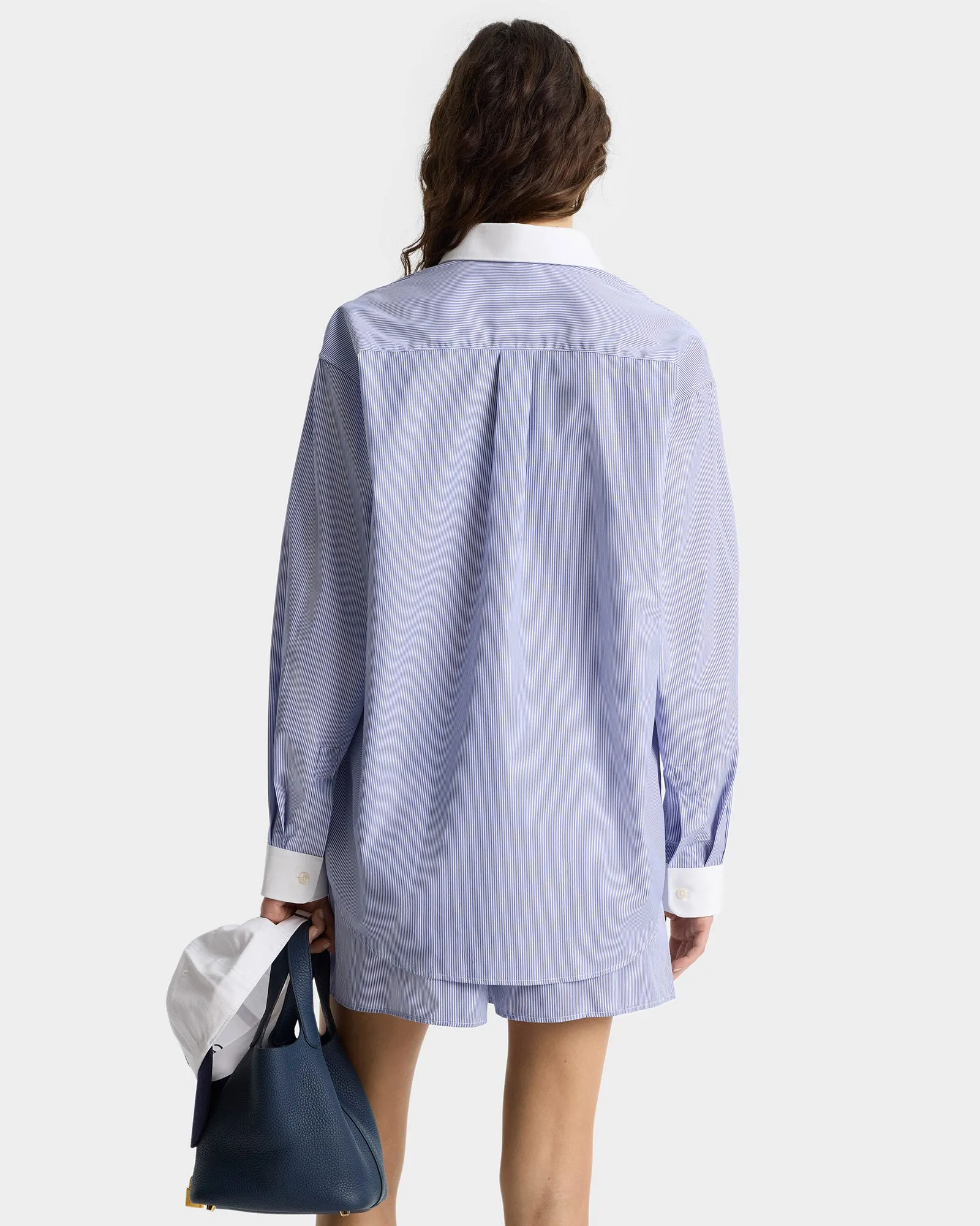 SRC Shirt - Blue Striped sold by Sporty and Rich product image thumbnail 3