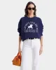 Polo Club Crewneck - Navy/White sold by Sporty and Rich
