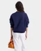 Polo Club Crewneck - Navy/White sold by Sporty and Rich