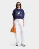 Polo Club Crewneck - Navy/White sold by Sporty and Rich