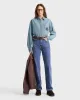 H&W Crest Oversized Shirt - Chambray sold by Sporty and Rich